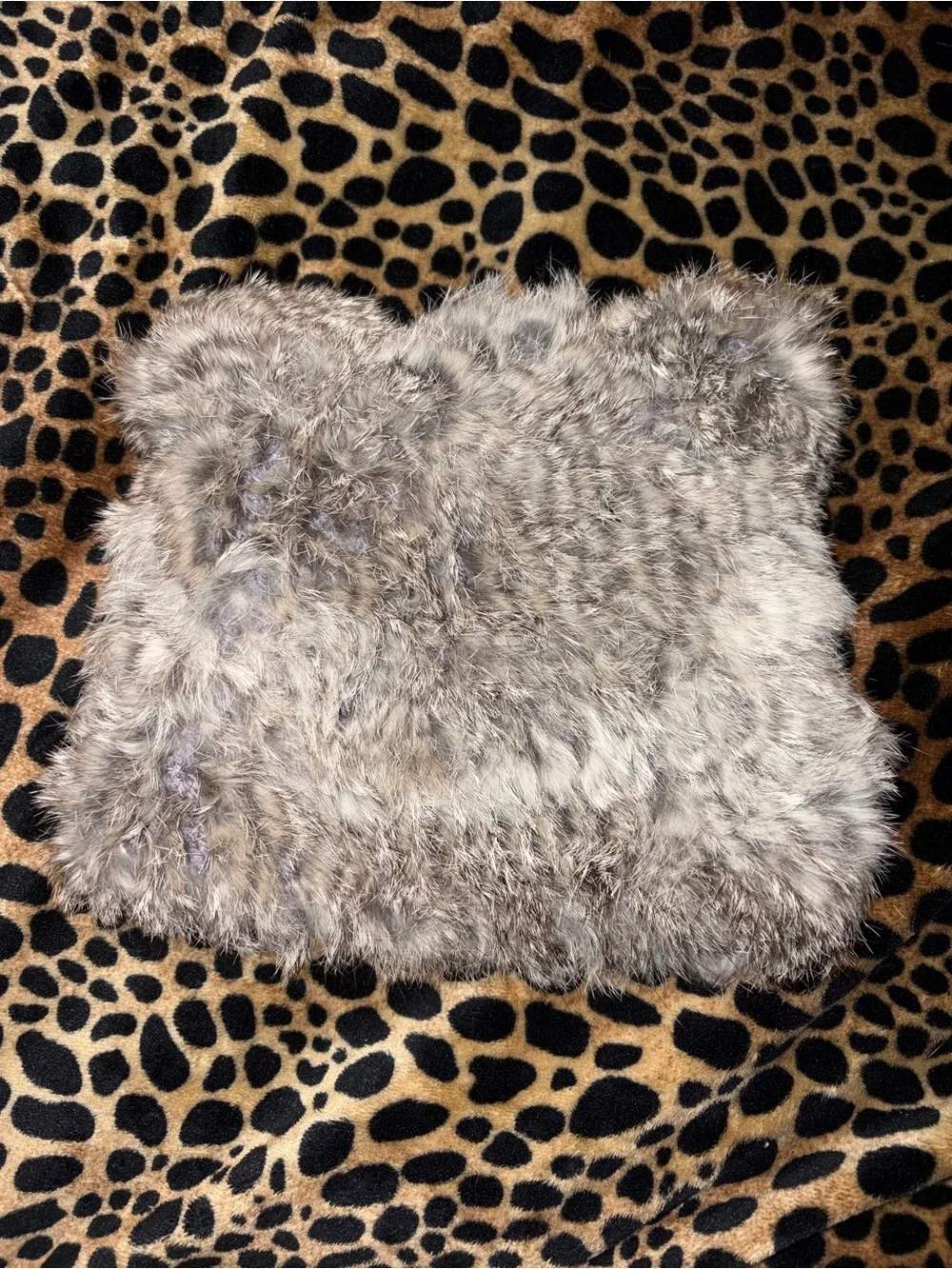 N/A fuzzy beanie
